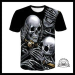T-Shirt Squelette De La Mort