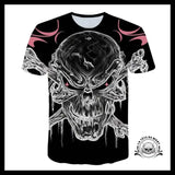 T-Shirt Squelette De La Mort