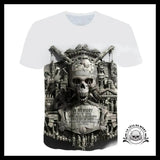 T-Shirt Squelette De La Mort
