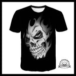 T-Shirt Squelette De La Mort