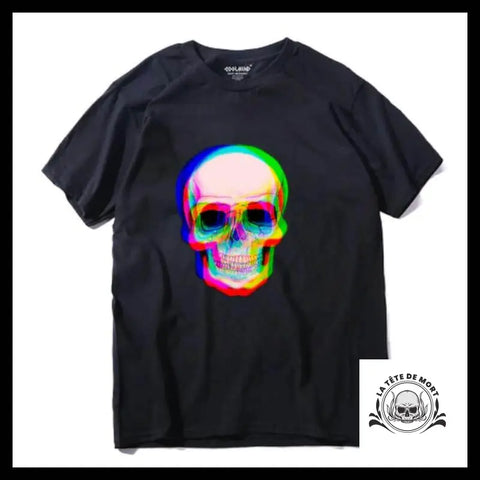 T-shirt Tête de Mort 3d