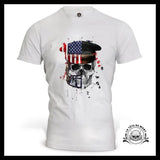 T-Shirt Tête de Mort Américaine