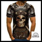 T-shirt Tête de Mort Amérindien