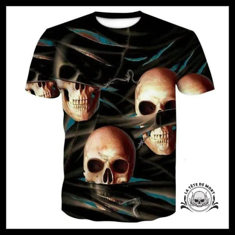 T-shirt Tête de Mort Anciens