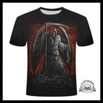T-shirt Tête de Mort Ange Déchu