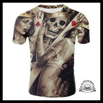 T-shirt Tête de Mort As Coeur