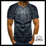 T-shirt Tête de Mort Aztèque