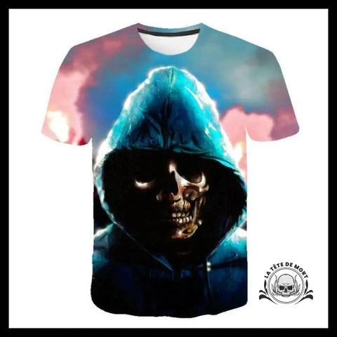 T-shirt Tête de Mort Bad Boy