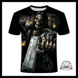 T-shirt Tête de Mort Badass