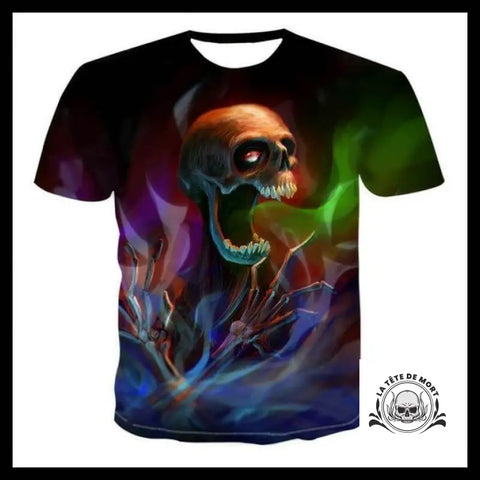 T-shirt Tête de Mort Cartoon