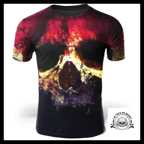T-Shirt Tête de Mort Dark