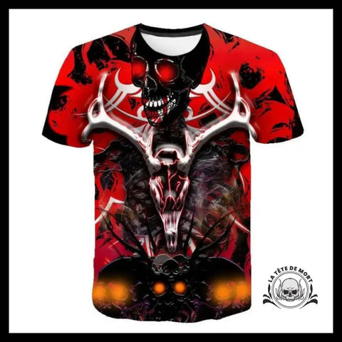 T-shirt Tête de Mort Dark Skull