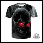 T-shirt Tête de Mort Démon