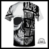 T-shirt Tête de Mort Double face