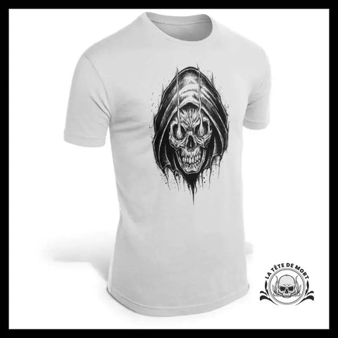 T-Shirt Tête de Mort Faucheuse