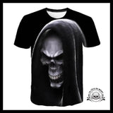 T-shirt Tête de Mort Faucheuse