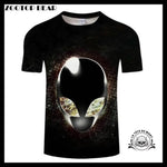 T-Shirt Tête de Mort Fleurs