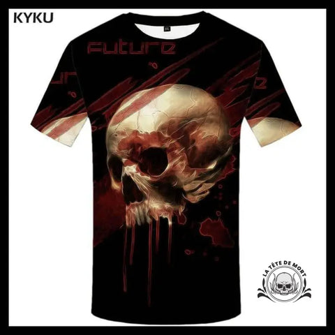 T-shirt Tête de Mort Future