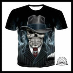 T-shirt Tête de Mort Gangster