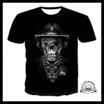 T-shirt Tête de Mort Gentleman