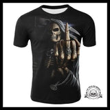 T-shirt Tête de Mort Grande Faucheuse