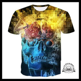 T-Shirt Tête de Mort Homme