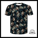 T-Shirt Tête de Mort Homme