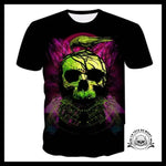 T-Shirt Tête de Mort Homme