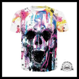 T-Shirt Tête de Mort Homme