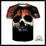 T-Shirt Tête de Mort Homme
