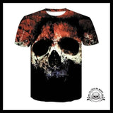 T-Shirt Tête de Mort Homme