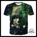 T-Shirt Tête de Mort Homme