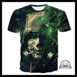 T-Shirt Tête de Mort Homme