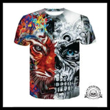 T-Shirt Tête de Mort Homme