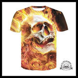 T-Shirt Tête de Mort Homme