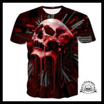 T-Shirt Tête de Mort Homme