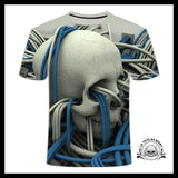 T-Shirt Tête de Mort Lion