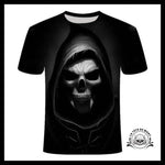 T-Shirt Tête de Mort Lion