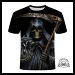 T-Shirt Tête de Mort Lion