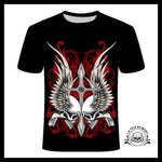 T-Shirt Tête de Mort Lion