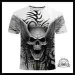 T-Shirt Tête de Mort Lion