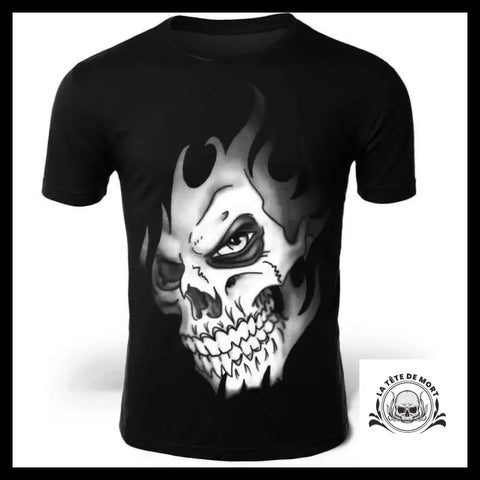 T-Shirt Tête de Mort Monster