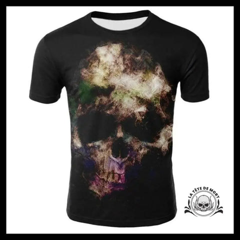 T-shirt Tête de Mort Motif Crâne