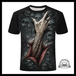 T-shirt Tête de Mort Mur Des Morts
