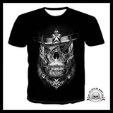 T-shirt Tête de Mort Shérif