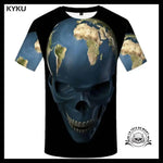 T-shirt Tête de Mort Terre