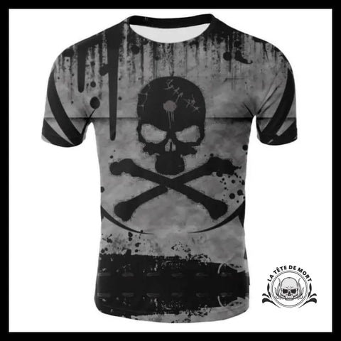 T-shirt Tête de Mort Toxique