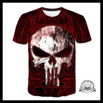 T-shirt Tête de Mort Tribal