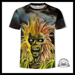 T-shirt Zombie Fou