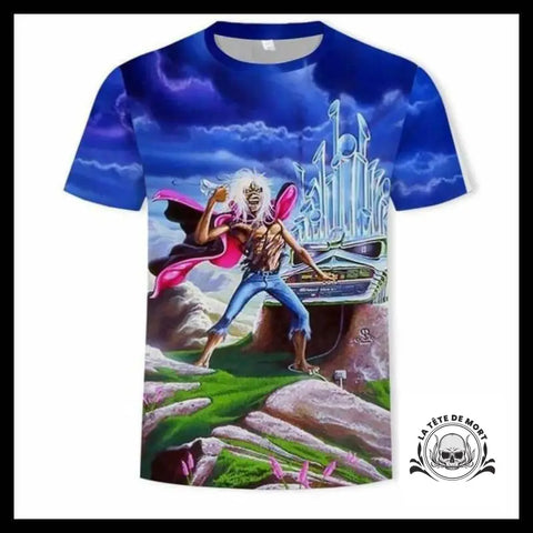 T-shirt Zombie Masquer